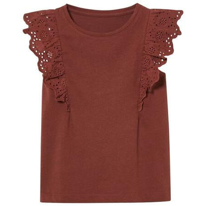 Lupilu Girls T‑Shirt Cotton Round Neck