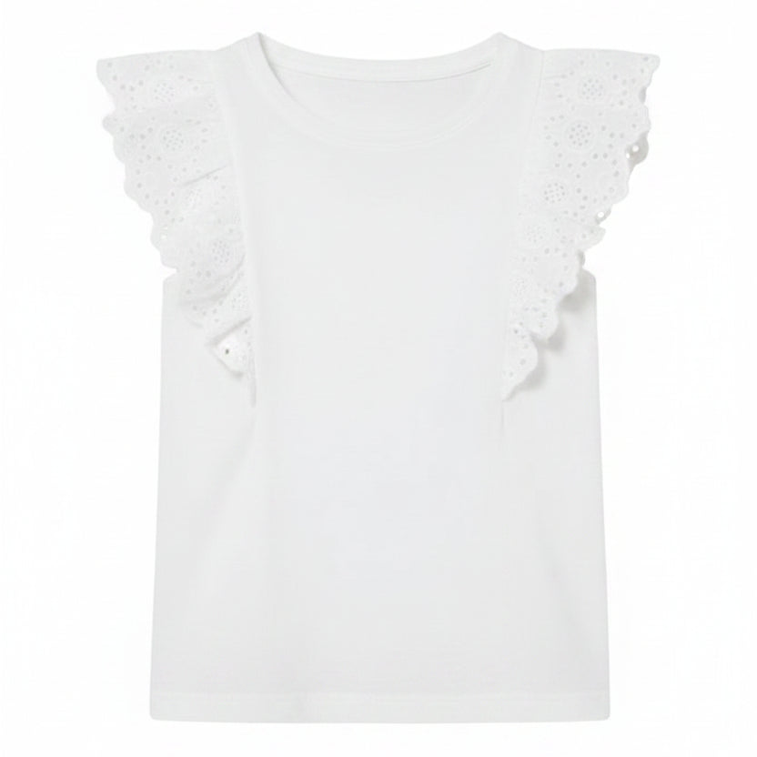 Lupilu Girls T‑Shirt Cotton Round Neck