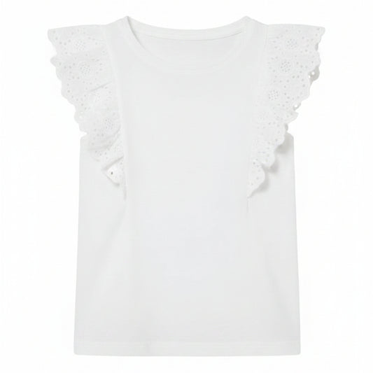 Lupilu Girls T‑Shirt Cotton Round Neck