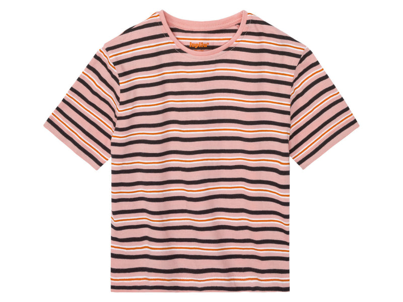 Lupilu Girls' Cotton T-Shirt Set 2-Pack Multicolor 122-128 cm 403640-1