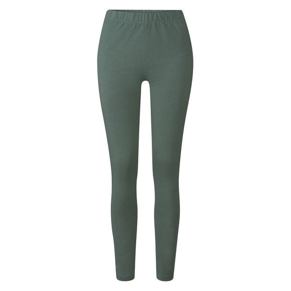 Disney Women's Leggings with Elastic Waist 36/S Green