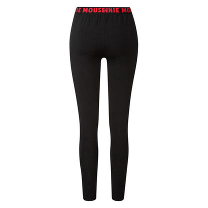 Disney Women's Leggings with Elastic Waist L Black