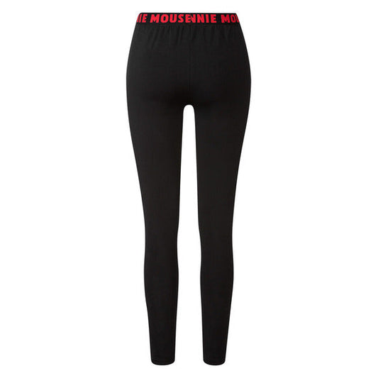 Disney Women's Leggings with Elastic Waist L Black