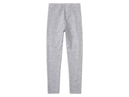 Disney Girls Printed Cotton Leggings 122-128 Cm Gray