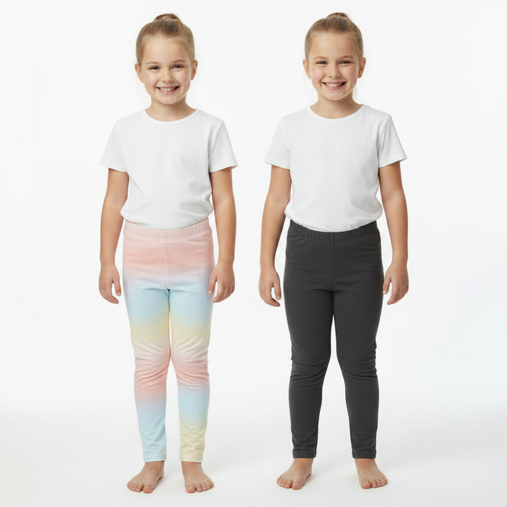 Lupilu Girls' Leggings Set of 2