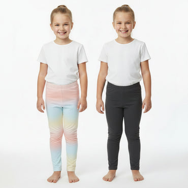 Lupilu Girls' Leggings Set of 2
