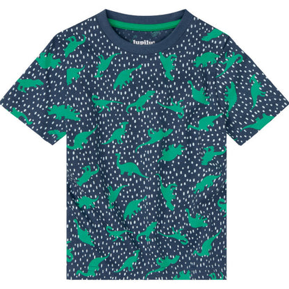 Lupilu 382066 Boys' Cotton Pajama Set Dark Blue