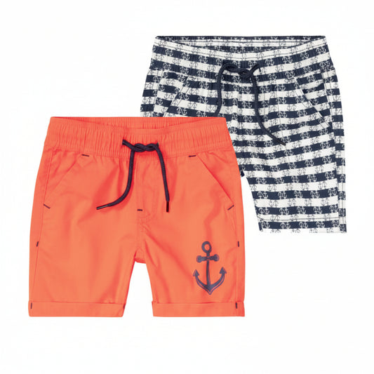 Lupilu Boys' Cotton Shorts Set 110-116 cm (4-6 Years) 372239-1