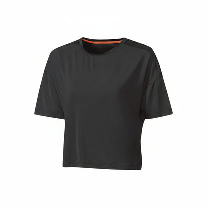 Crivit Women's Quick-Dry Sports T-Shirt Black S