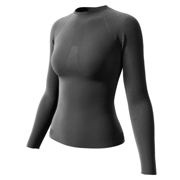 Crivit Women's Thermal Raglan Top with Zonal Thermoregulation Black M 457448