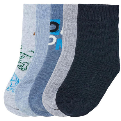 Lupilu Boys Thermal Socks 19-22 5-Pack Multicolored