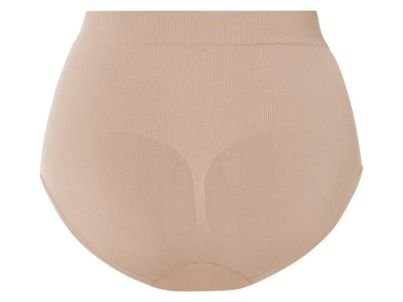 Esmara Women's Seamless Shaping High-Waist Panties Beige L