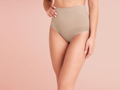 Esmara Women's Seamless Shaping High-Waist Panties Beige L