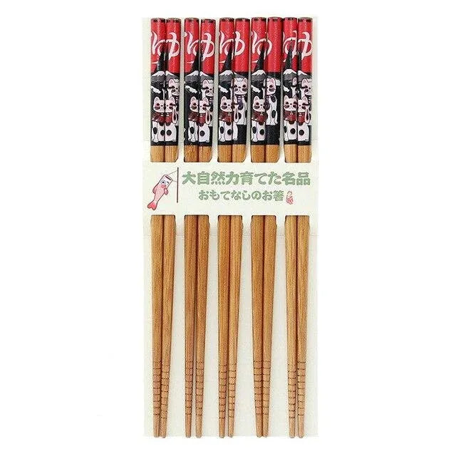 5 Pairs Kaempferi Chopsticks Set - Gomix Brands Outlet