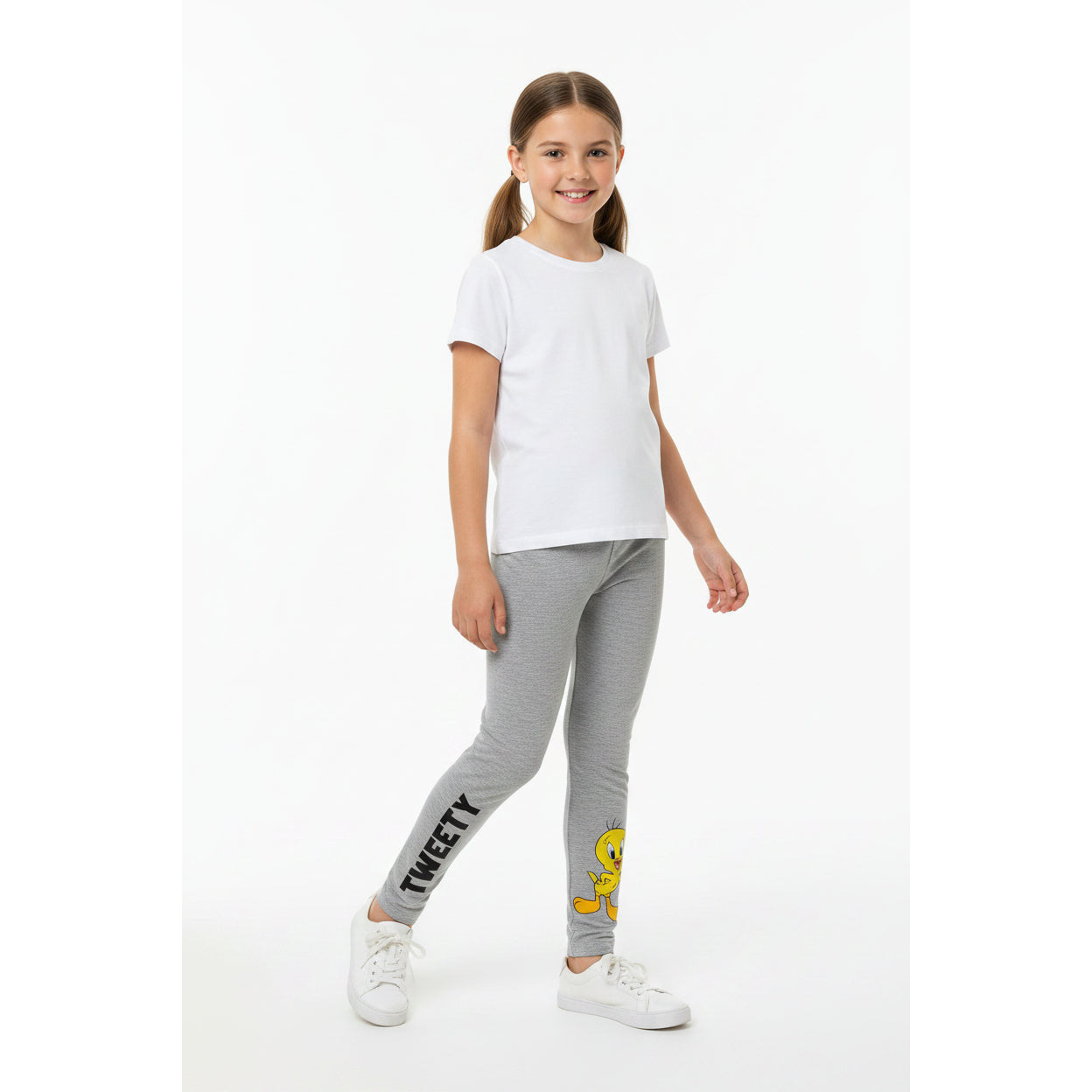 Disney Girls Printed Cotton Leggings