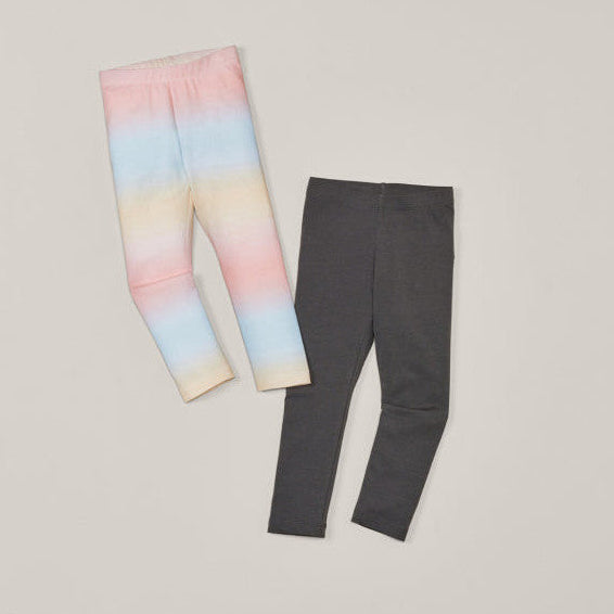 Lupilu Girls' Leggings 98-104cm Set of 2 Multicolor