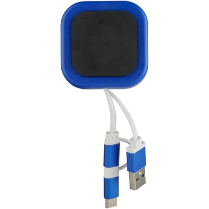 Chariot Magnetic Car Vent Phone Holder, Universal 3-in-1 Charging Cable