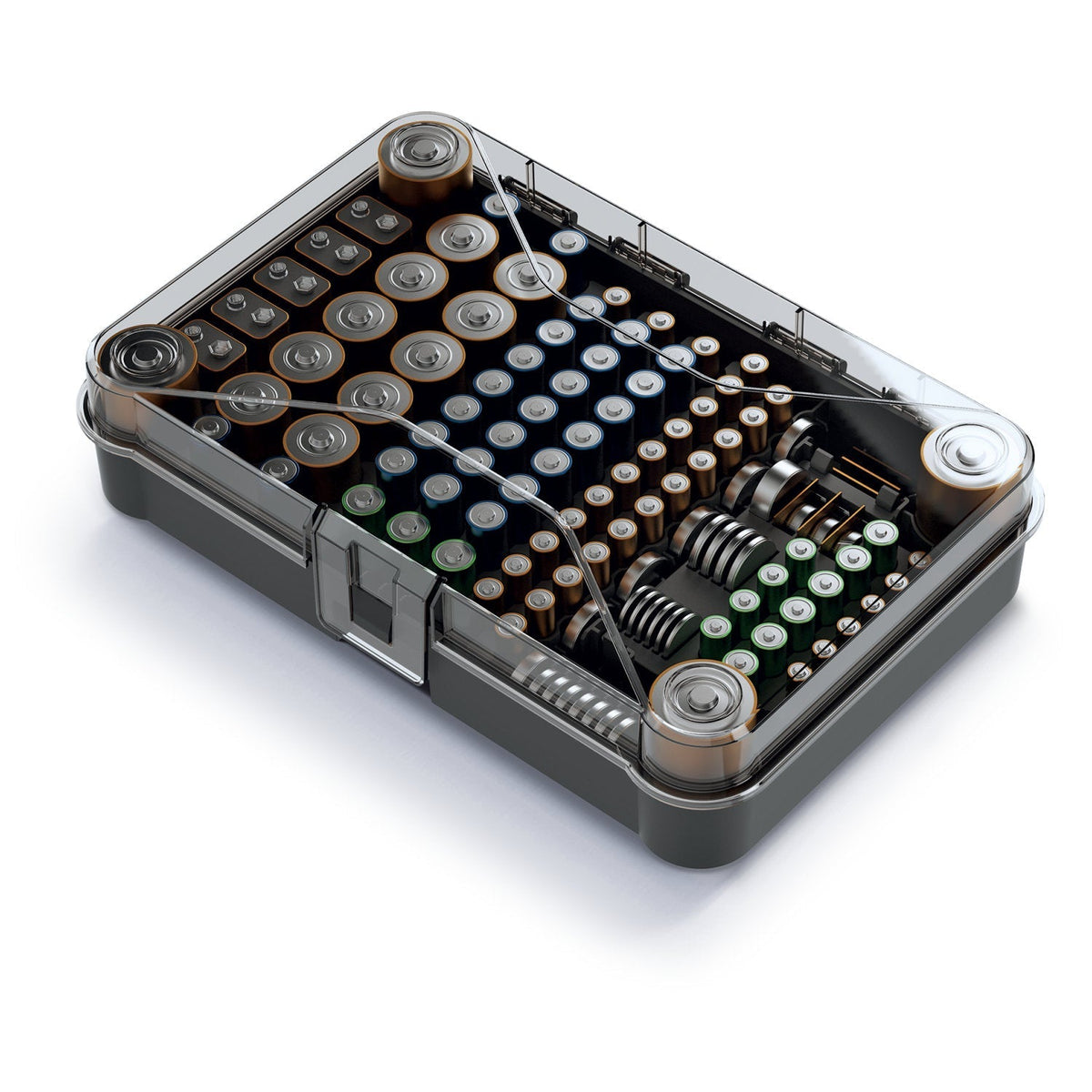 Kistenberg Battery Box KBB03 Battery Organizer 115 Slots