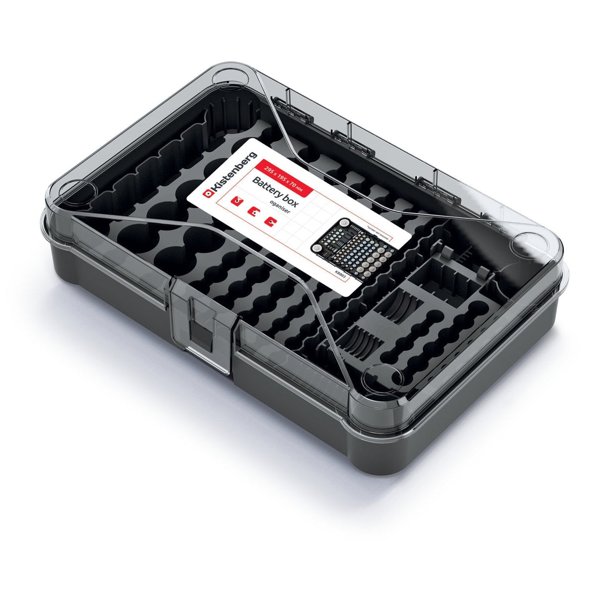 Kistenberg Battery Box KBB03 Battery Organizer 115 Slots