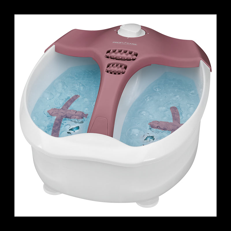 ProfiCare PC-FM 3027 Heated Foot Massager with Whirlpool & Reflexology Rollers