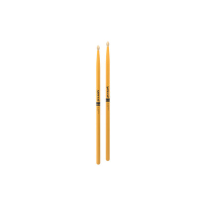 Promark 5A TX5AW Hickory Yellow Drumsticks - Standard Length