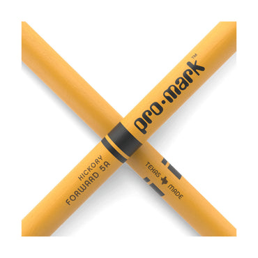 Promark 5A TX5AW Hickory Yellow Drumsticks - Standard Length