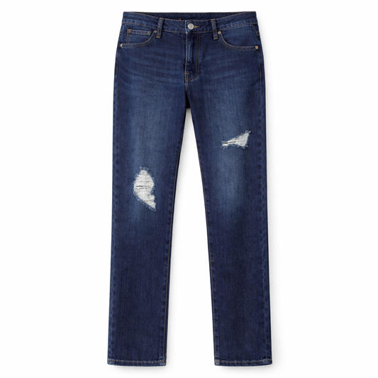 A.N.A Mid Rise Straight Leg Women's Dark Wash Denim Jeans
