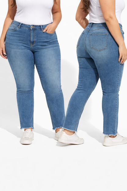 a.n.a Women's Mid-rise Skinny Denim Jeans Soft