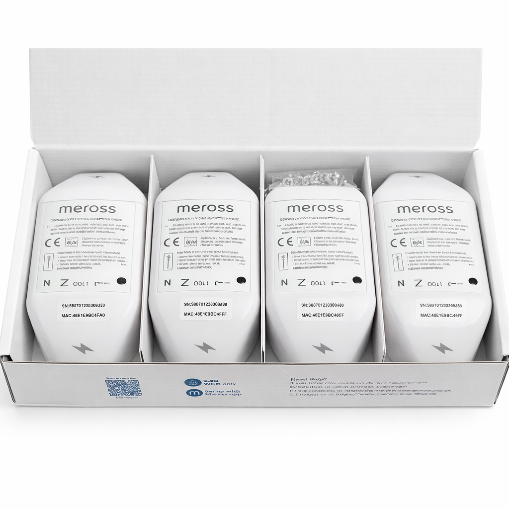 Meross MSS710 Wi‑Fi Smart Switch – Compact White Finish