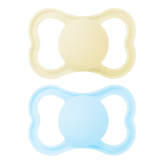 MAM Air 2-Pack Symmetric Silicone Pacifiers for Babies 16-36 Months