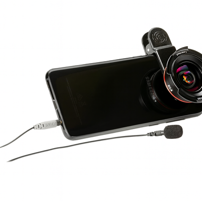 Rode SmartLav+ Omni Lavalier Mic for Smartphones Black