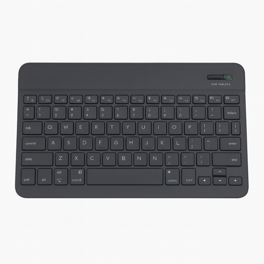 HB-030 Slim Backlit Wireless Mini Keyboard with Adjustable Lighting