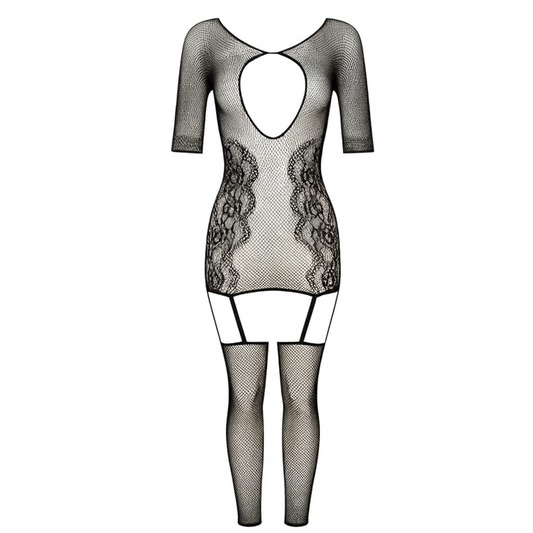 Penthouse High Stakes Luxury Bodystocking with Integrated Stockings – S-L