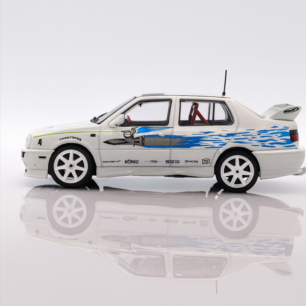 Iconic Fast & Furious Volkswagen Jetta A3 1:43 Scale Diecast Model Car