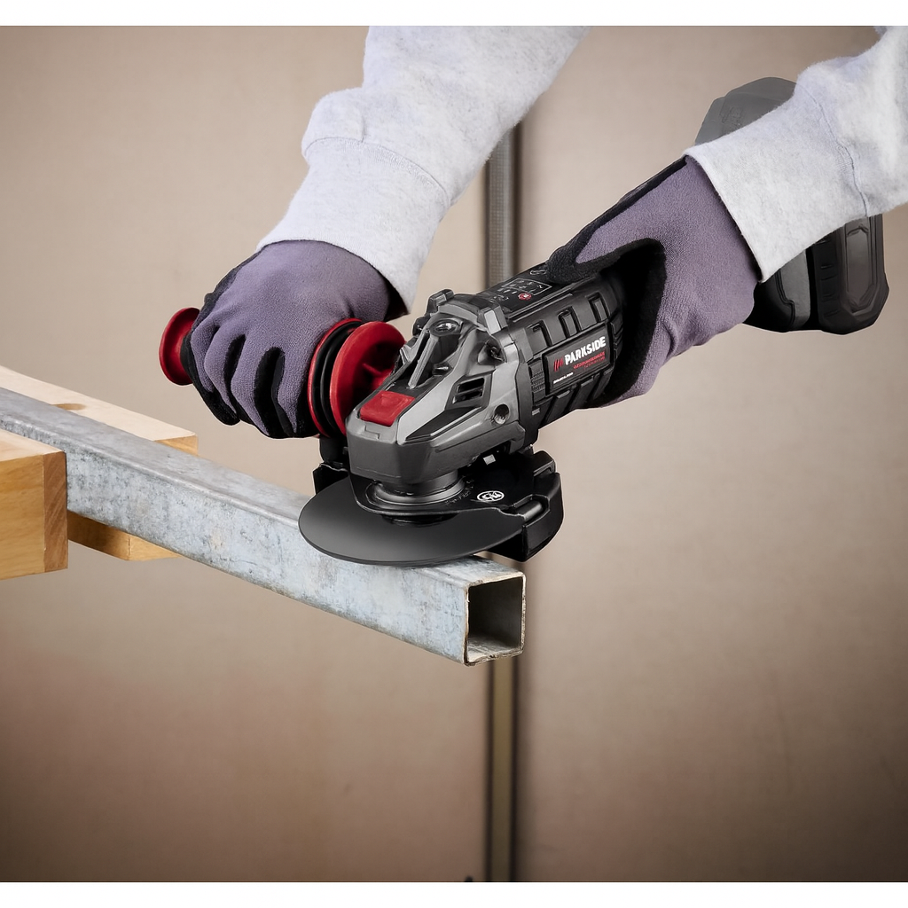 Parkside Performance 20V Cordless Angle Grinder PWSAP 20 Li F6