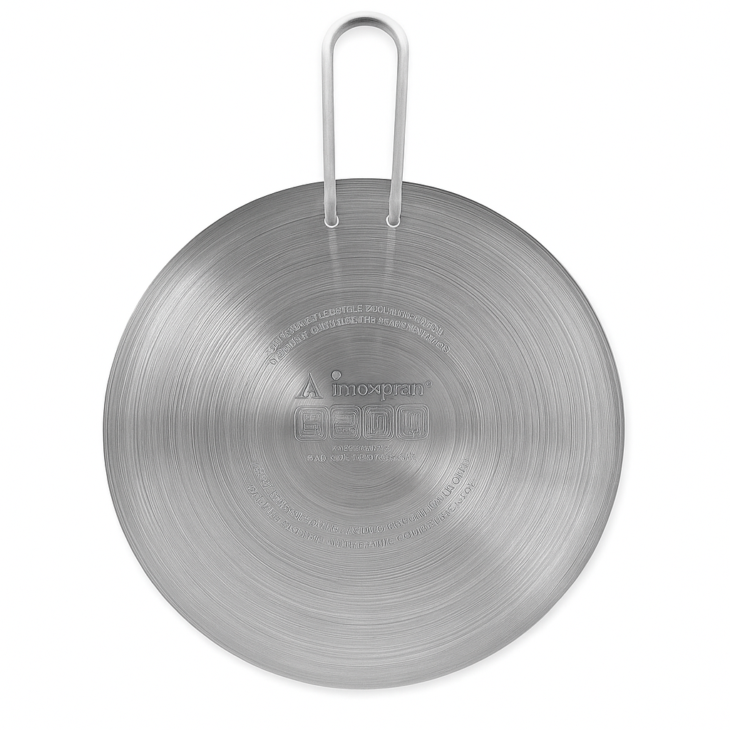 Inoxpran Universal Stainless Steel Induction Plate 21x21 cm