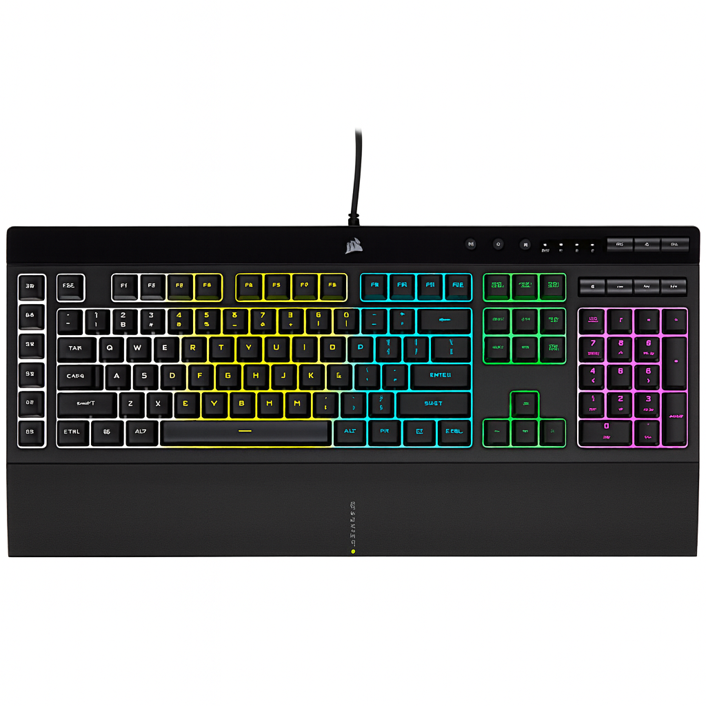 Corsair K55 RGB PRO Dynamic Backlit Gaming Keyboard AZERTY Layout