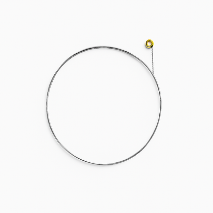 Elixir 13011 Single .011 Plain Steel Guitar String Replacement, 2-Pack