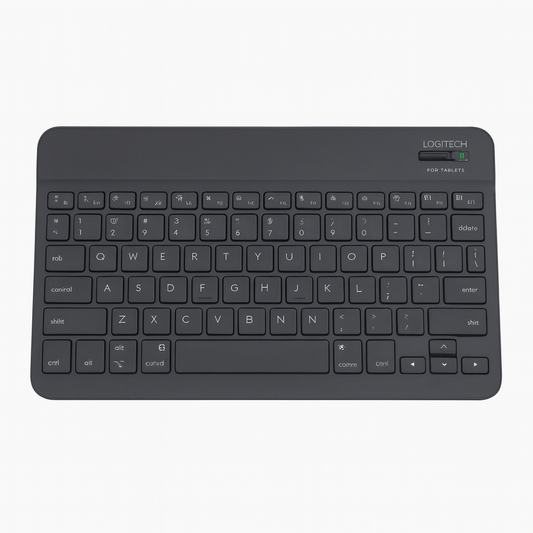 HB-030 Slim Backlit Wireless Mini Keyboard with Adjustable Lighting