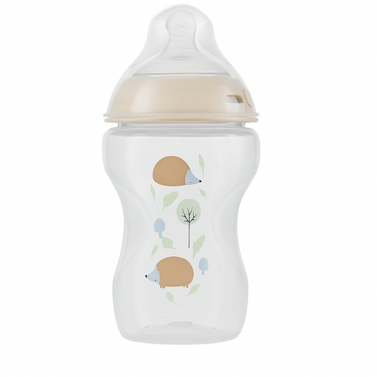 National Tinted Baby Bottle: 9oz Wide-Neck, Anti-Colic, BPA-Free, Easy-Clean