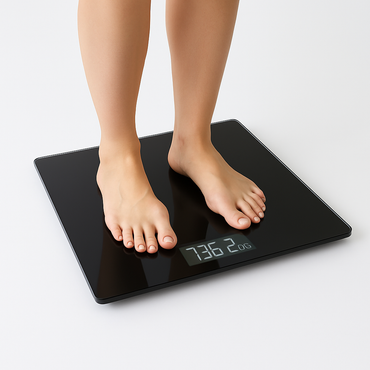 Monoprix Digital Bathroom Scale – Accurate 150 kg Capacity LCD Display