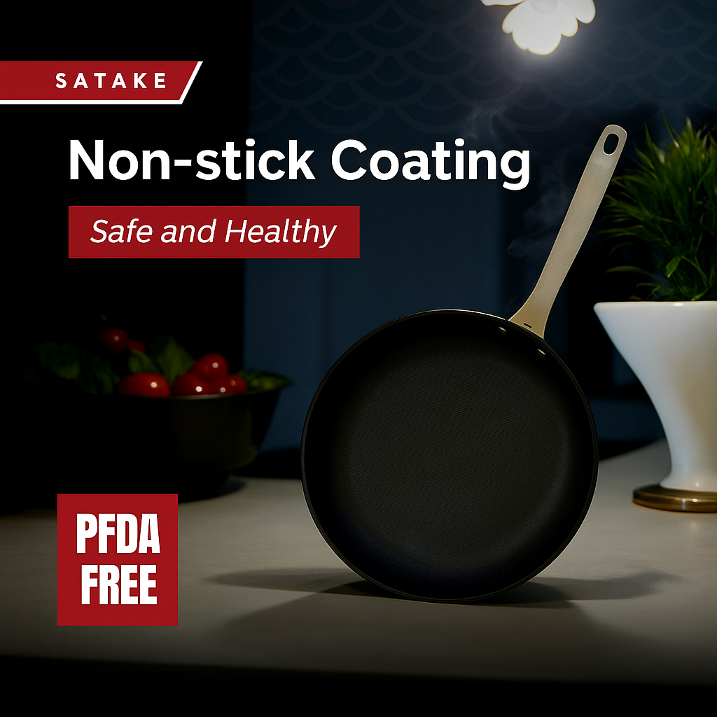 Satake 28‑Inch Cast Iron Honeycomb Non‑Stick Frying Pan