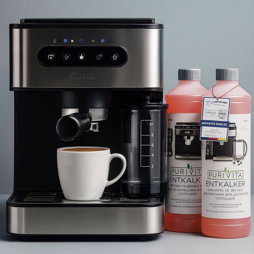 Purivita Universal Coffee Machine Descaler - 2 x 750ml Multi-Brand Scale Remover
