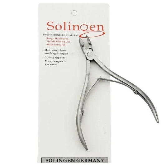 Professional German Solingen Stainless Steel Cuticle Nipper for Perfect Manicures