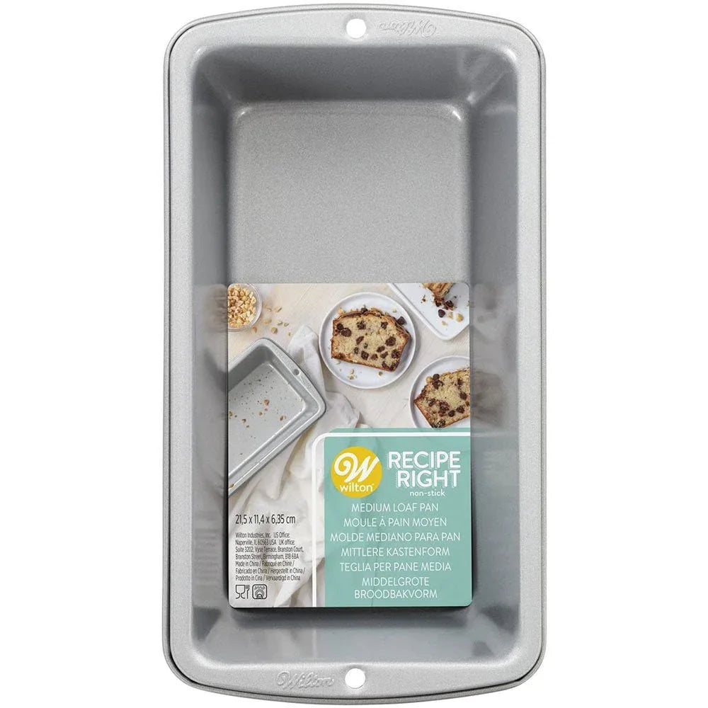 Wilton Recipe Right Non Stick Medium Loaf Pan for Perfect Baking - Gomix Brands Outlet
