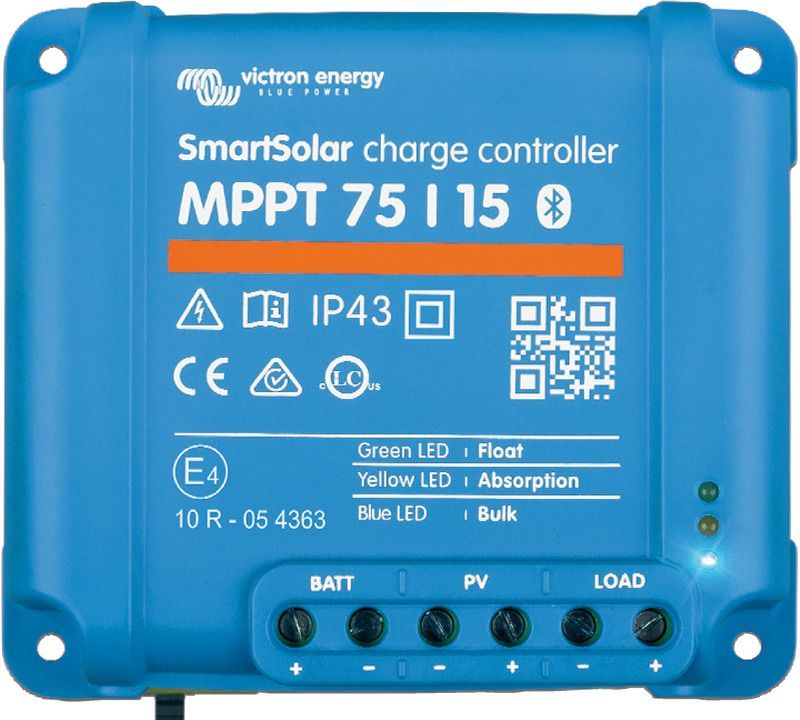 Victron Energy SmartSolar MPPT 100/30 Bluetooth Solar Charge Controller Marine RV