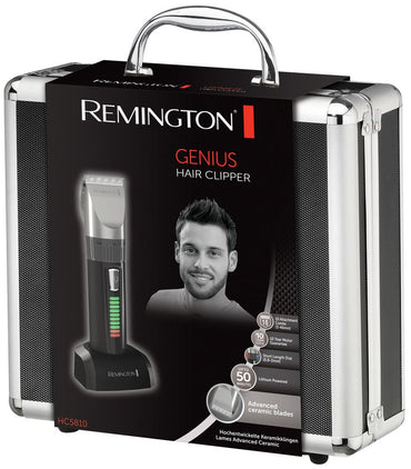 Remington Genius HC5810 Cordless Hair Clipper Kit with Charging Station