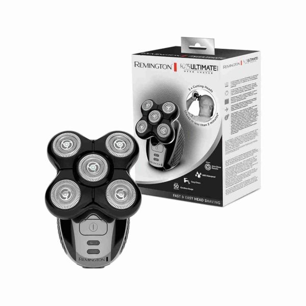 Remington XR1501 Ultimate Head & Face Shaver: Waterproof Flexible Dual-Track Blades