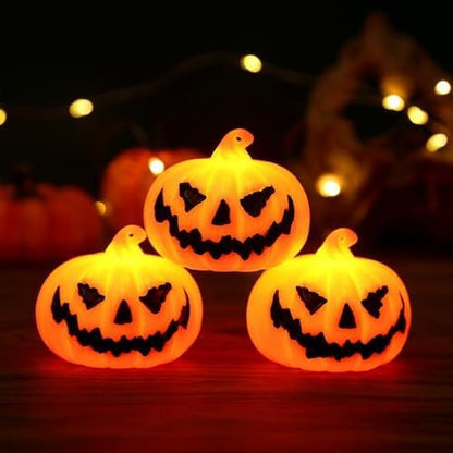 Sunshine Smile Halloween Pumpkin Lanterns 12 Pack
