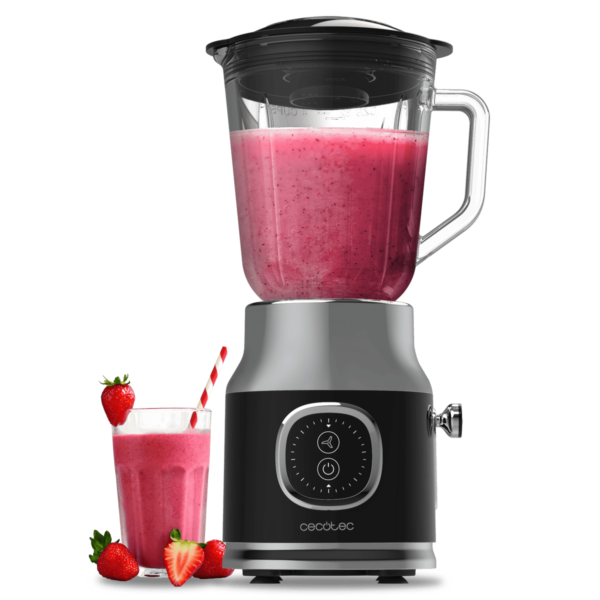 Cecotec RetroTwist Black Blender 800W 1L